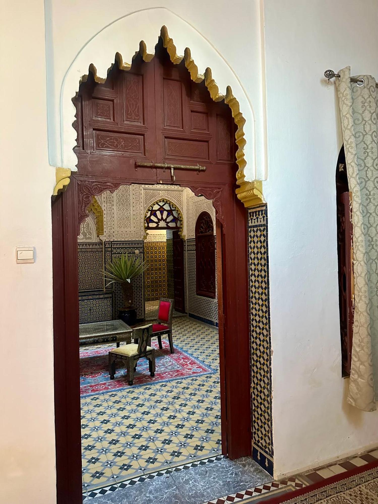Riad à la Belle Etoile Salé Exterior foto